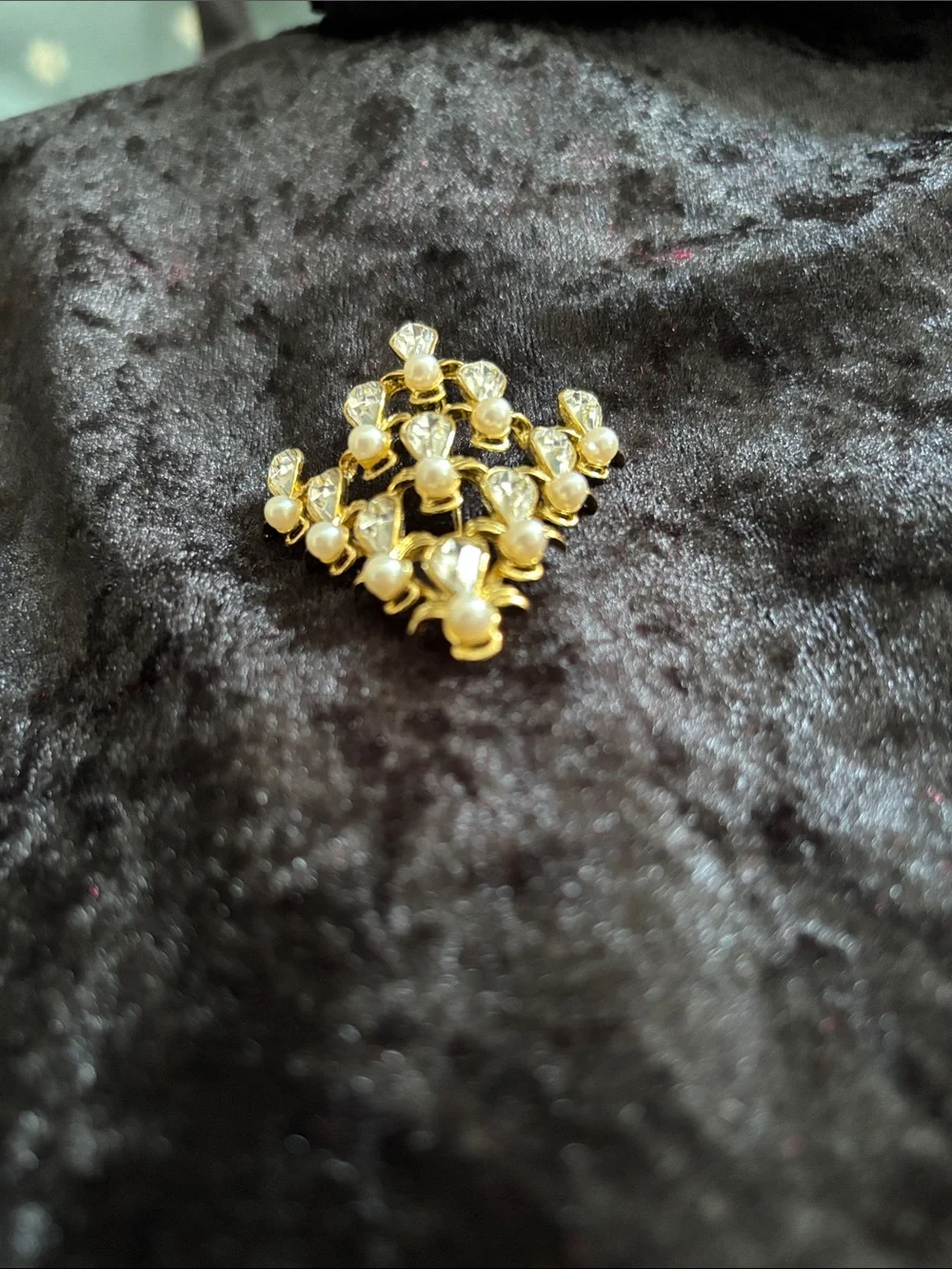 Vintage Nina Ricci for Avon Angel Christmas Tree Brooch